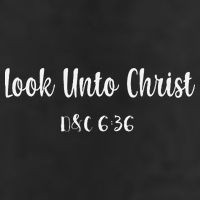 Gospel Theme 2025 Look Unto Christ Yw Ym D&C 636 7 Panel Mesh Trucker Snapback Hat
