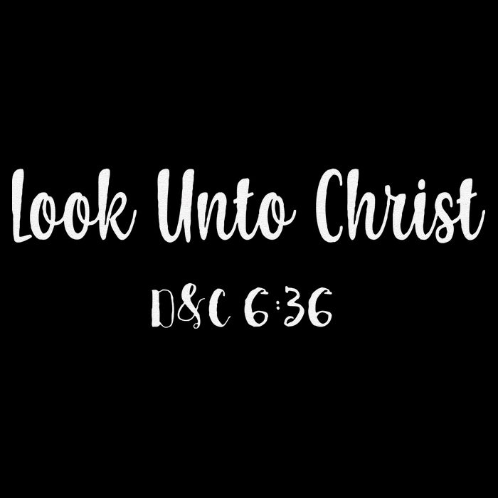 Gospel Theme 2025 Look Unto Christ Yw Ym D&C 636 Apron