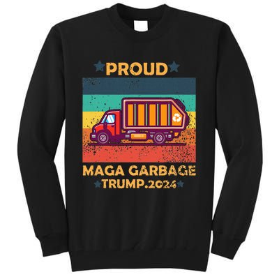 Garbage Truck 2024 Campaign Design Tall Sweatshirt