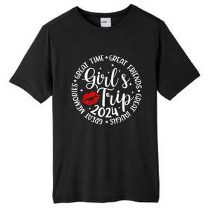 Girl Trip 2024 Funny Weekend Summer 2024 Vacation Matching Tall Fusion ChromaSoft Performance T-Shirt