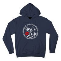 Girl Trip 2024 Funny Weekend Summer 2024 Vacation Matching Tall Hoodie