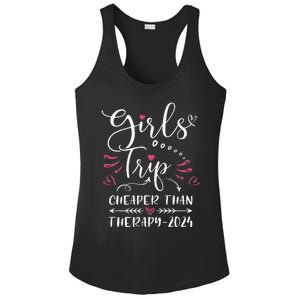 Girl Trip 2024 Funny Weekend Trip Summer 2024 Vacation Ladies PosiCharge Competitor Racerback Tank