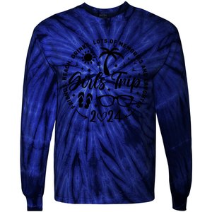 Girl Trip 2024 Crusing Lover Trip Tie-Dye Long Sleeve Shirt