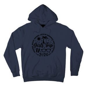 Girl Trip 2024 Crusing Lover Trip Tall Hoodie