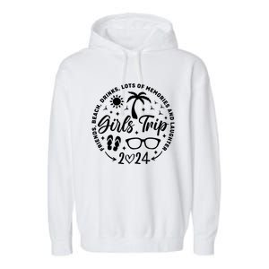 Girl Trip 2024 Crusing Lover Trip Garment-Dyed Fleece Hoodie