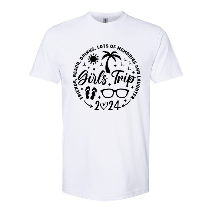 Girl Trip 2024 Crusing Lover Trip Softstyle CVC T-Shirt