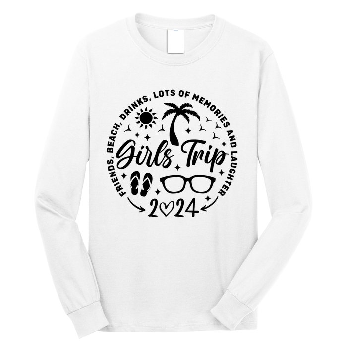 Girl Trip 2024 Crusing Lover Trip Long Sleeve Shirt