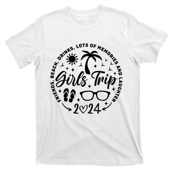 Girl Trip 2024 Crusing Lover Trip T-Shirt