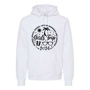 Girl Trip 2024 Crusing Lover Trip Premium Hoodie