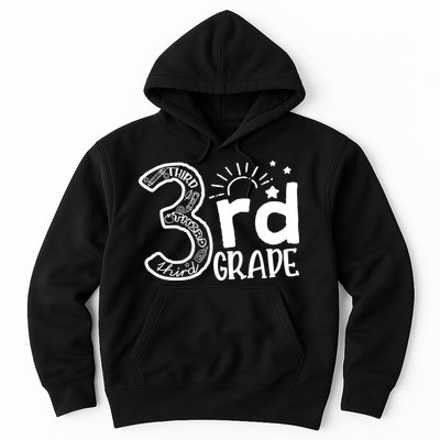 Going To 3rd Grade Teacher Squad and Third Grade Boy Girl Hoodie