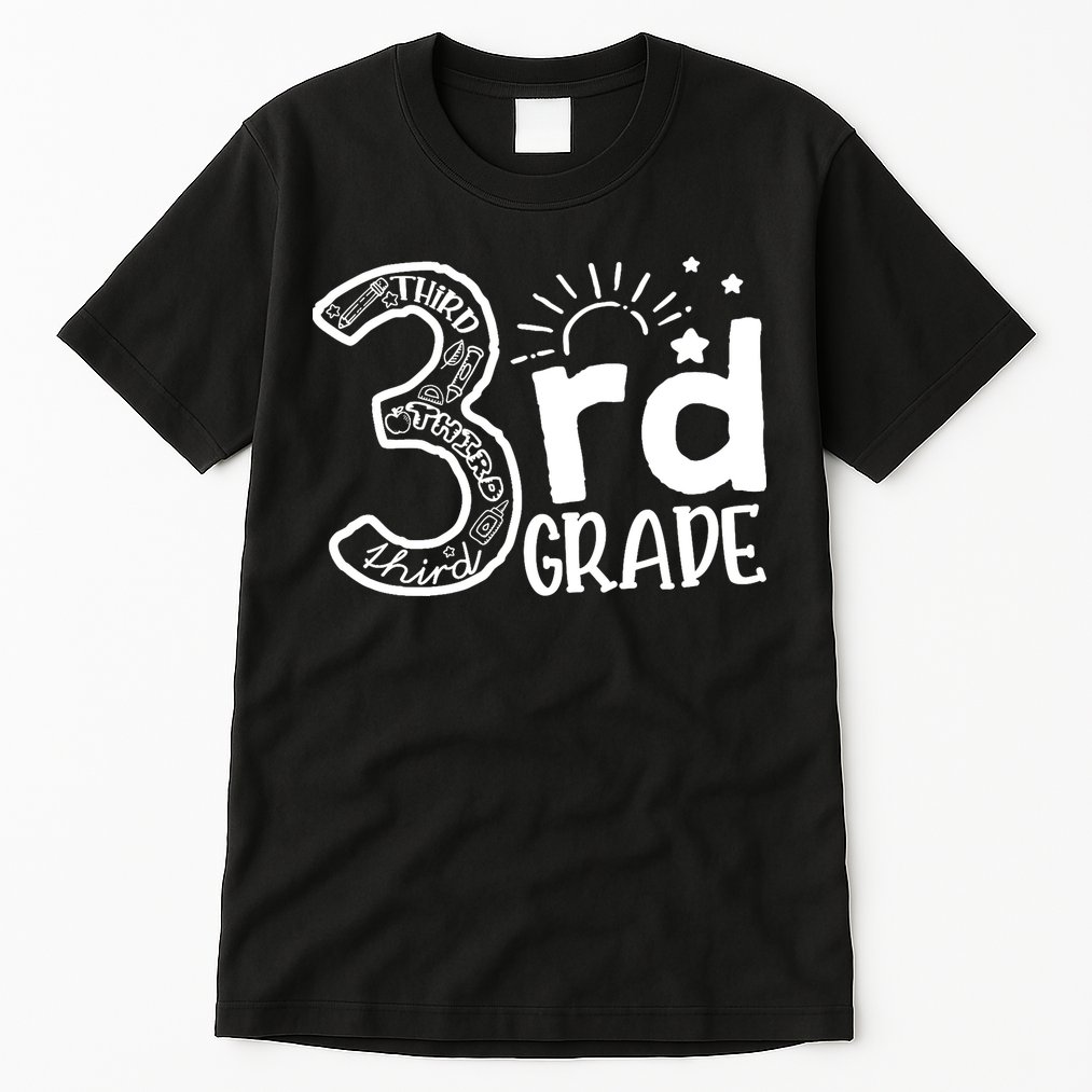 Going To 3rd Grade Teacher Squad and Third Grade Boy Girl Tall T-Shirt