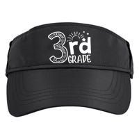 Going To 3rd Grade Teacher Squad and Third Grade Boy Girl Adult Drive Performance Visor