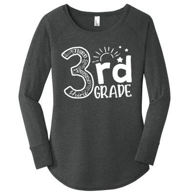 Going To 3rd Grade Teacher Squad and Third Grade Boy Girl Women's Perfect Tri Tunic Long Sleeve Shirt