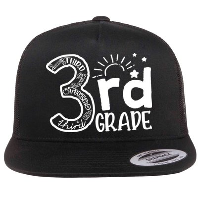 Going To 3rd Grade Teacher Squad and Third Grade Boy Girl Flatbill Hat