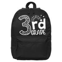 Going To 3rd Grade Teacher Squad and Third Grade Boy Girl 16 in Basic Backpack