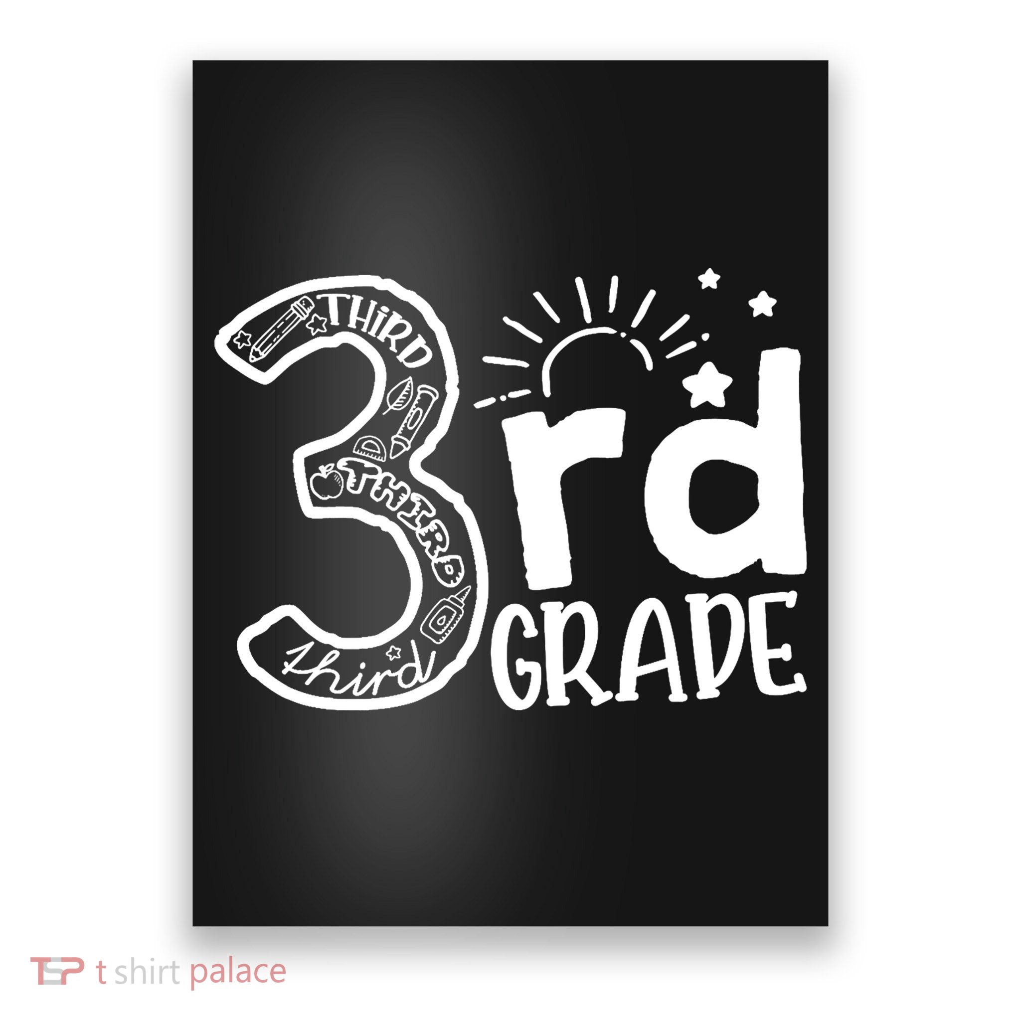 Going To 3rd Grade Teacher Squad and Third Grade Boy Girl Poster