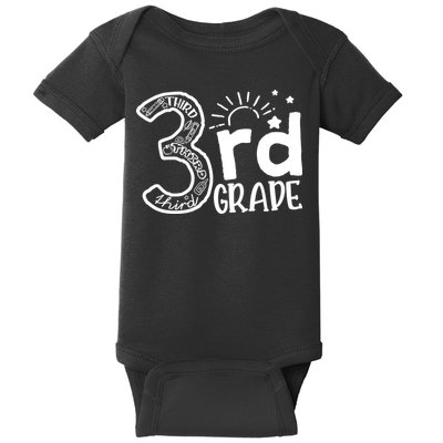 Going To 3rd Grade Teacher Squad and Third Grade Boy Girl Baby Bodysuit