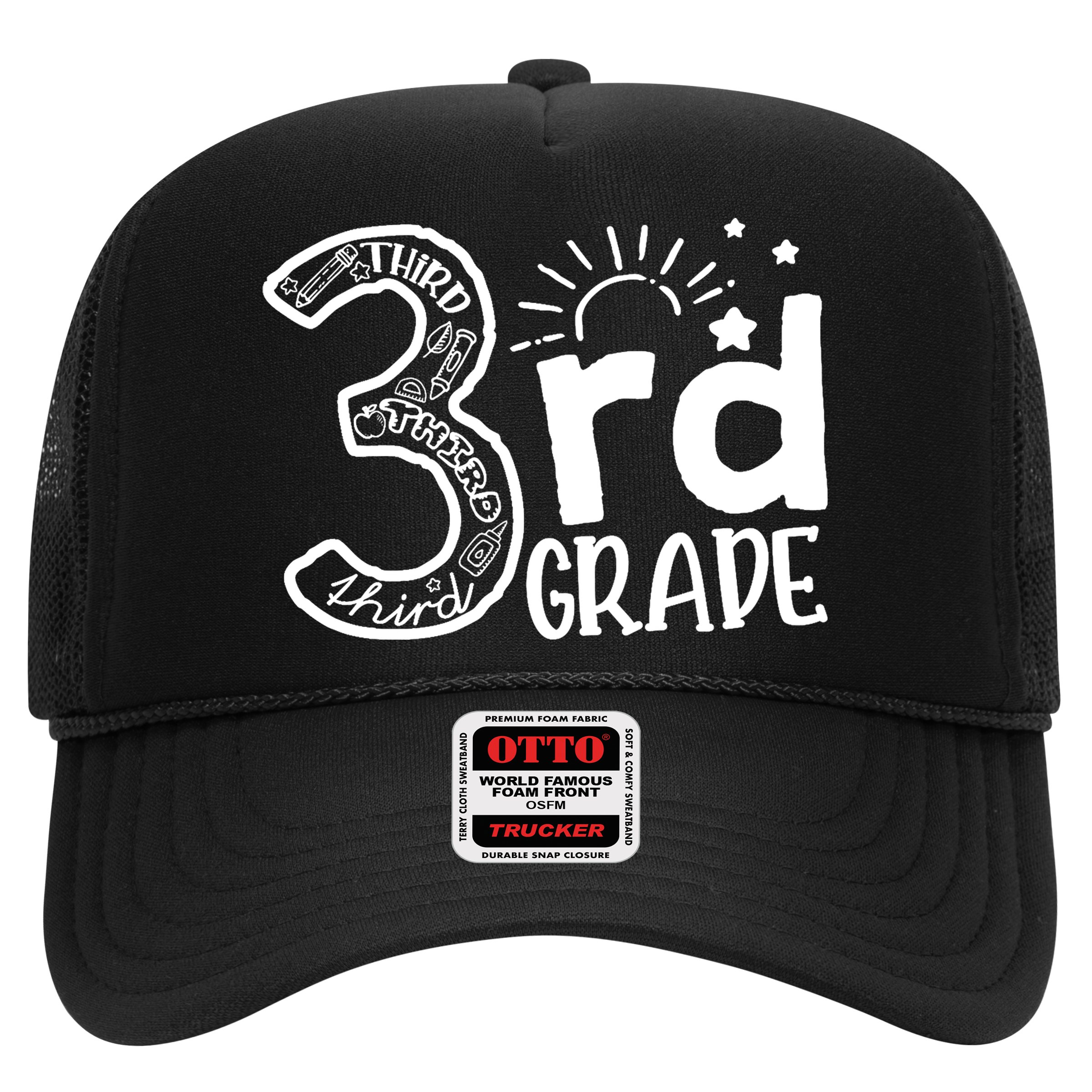 Going To 3rd Grade Teacher Squad and Third Grade Boy Girl Hat
