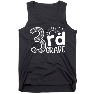 Going To 3rd Grade Teacher Squad and Third Grade Boy Girl Tank Top
