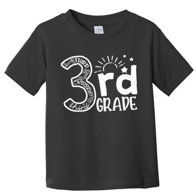 Going To 3rd Grade Teacher Squad and Third Grade Boy Girl Toddler T-Shirt