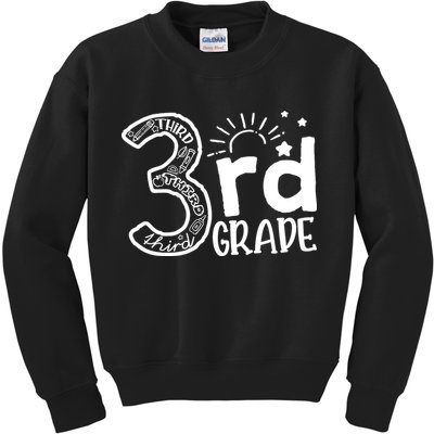 Going To 3rd Grade Teacher Squad and Third Grade Boy Girl Kids Sweatshirt