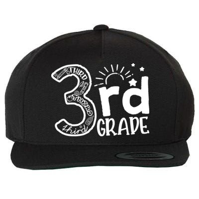 Going To 3rd Grade Teacher Squad and Third Grade Boy Girl Wool Snapback Cap