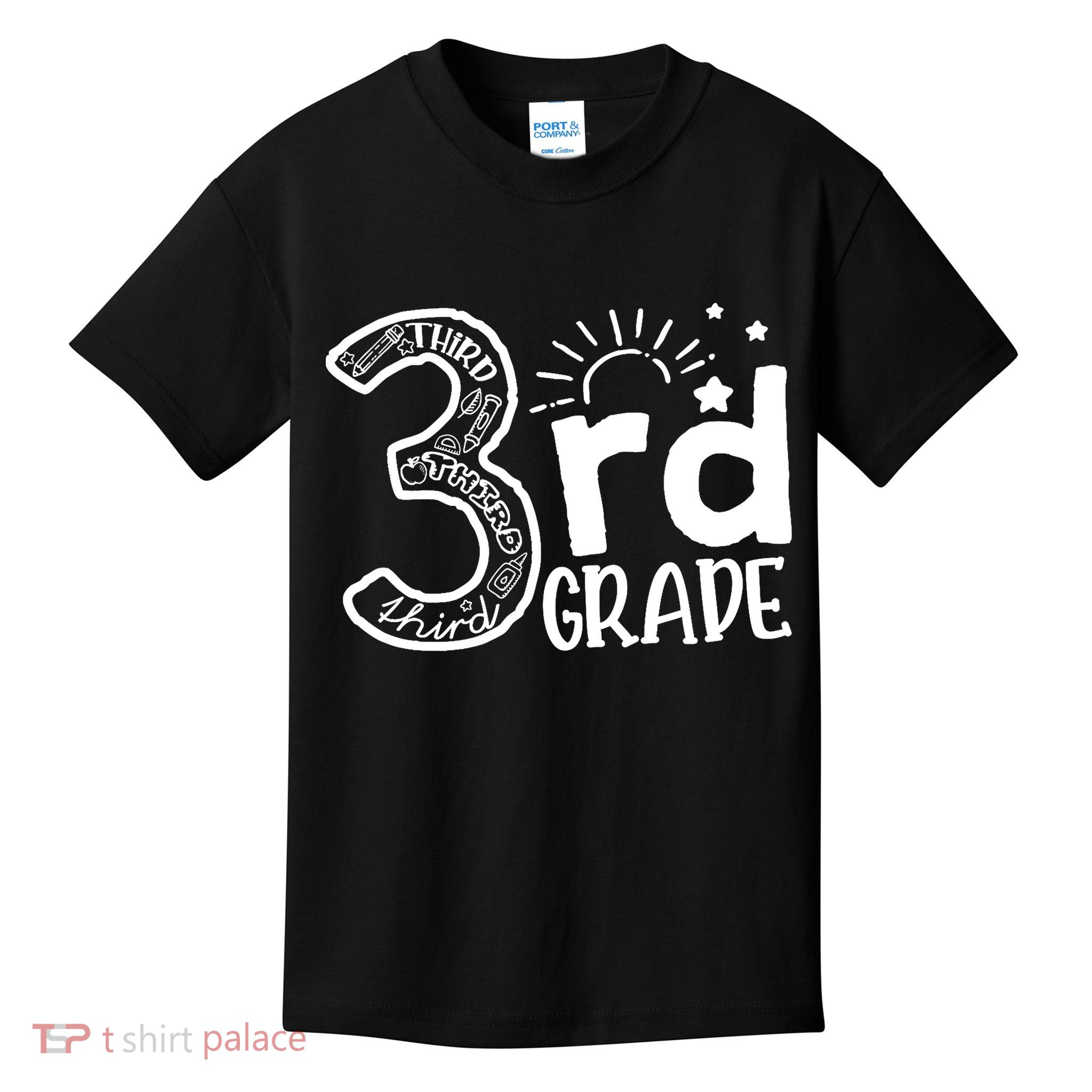 Going To 3rd Grade Teacher Squad and Third Grade Boy Girl Kids T-Shirt