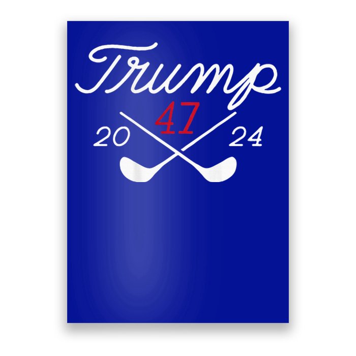 Golf Trump 47 2024 Poster