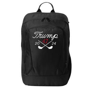 Golf Trump 47 2024 City Backpack