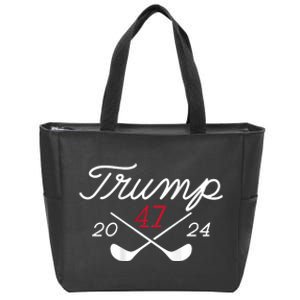 Golf Trump 47 2024 Zip Tote Bag