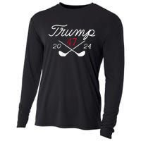 Golf Trump 47 2024 Cooling Performance Long Sleeve Crew