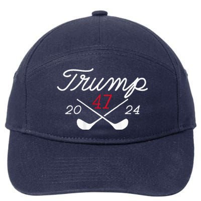 Golf Trump 47 2024 7-Panel Snapback Hat