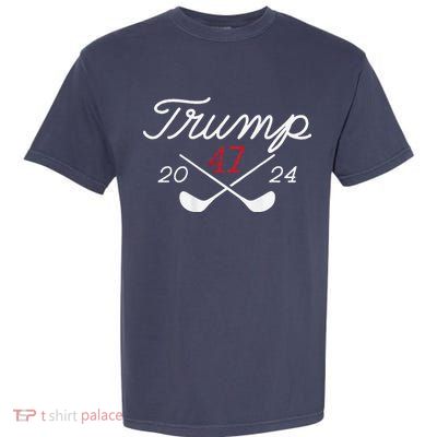 Golf Trump 47 2024 Garment-Dyed Heavyweight T-Shirt