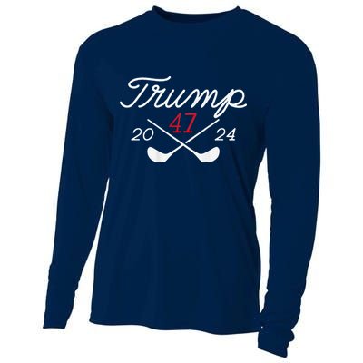 Golf Trump 47 2024 Cooling Performance Long Sleeve Crew