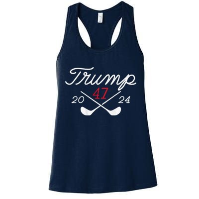 Golf Trump 47 2024 Womens Tank Top