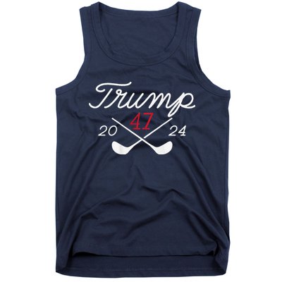 Golf Trump 47 2024 Tank Top