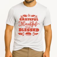 Grateful Thankful And Blessed Thanksgiving Cooling Performance Crew T-Shirt