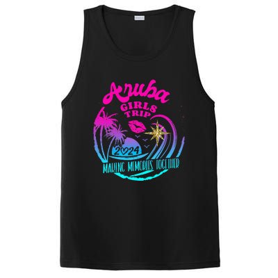 Girl Trip Aruba 2024 Beach Weekend Birthday Squad PosiCharge Competitor Tank