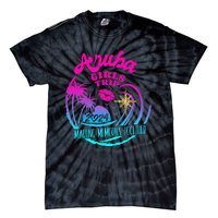 Girl Trip Aruba 2024 Beach Weekend Birthday Squad Tie-Dye T-Shirt