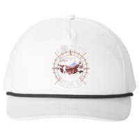 Go Take A Hike Hiking Camping Lovers Funny Outdoors Snapback Five-Panel Rope Hat