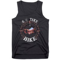 Go Take A Hike Hiking Camping Lovers Funny Outdoors Tank Top