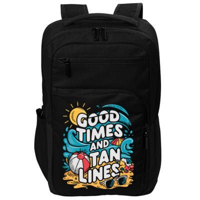 Good Times And Tan Linesv Impact Tech Backpack