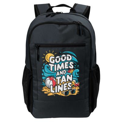 Good Times And Tan Linesv Daily Commute Backpack