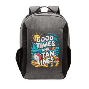 Good Times And Tan Linesv Vector Backpack