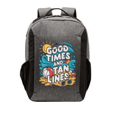 Good Times And Tan Linesv Vector Backpack