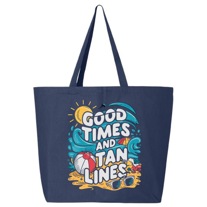 Good Times And Tan Linesv 25L Jumbo Tote