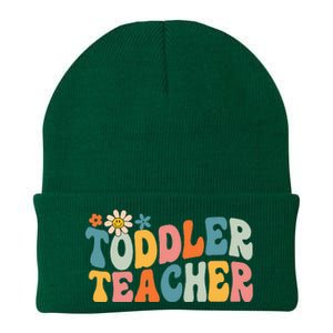 Groovy Teacher Appreciation Back To School Knit Cap Winter Beanie