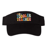 Groovy Teacher Appreciation Back To School Valucap Bio-Washed Visor