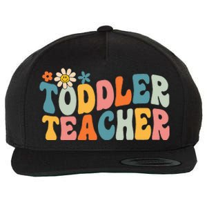 Groovy Teacher Appreciation Back To School Wool Snapback Cap