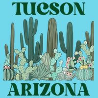 Green Tucson Arizona Cactus Great Gift Button